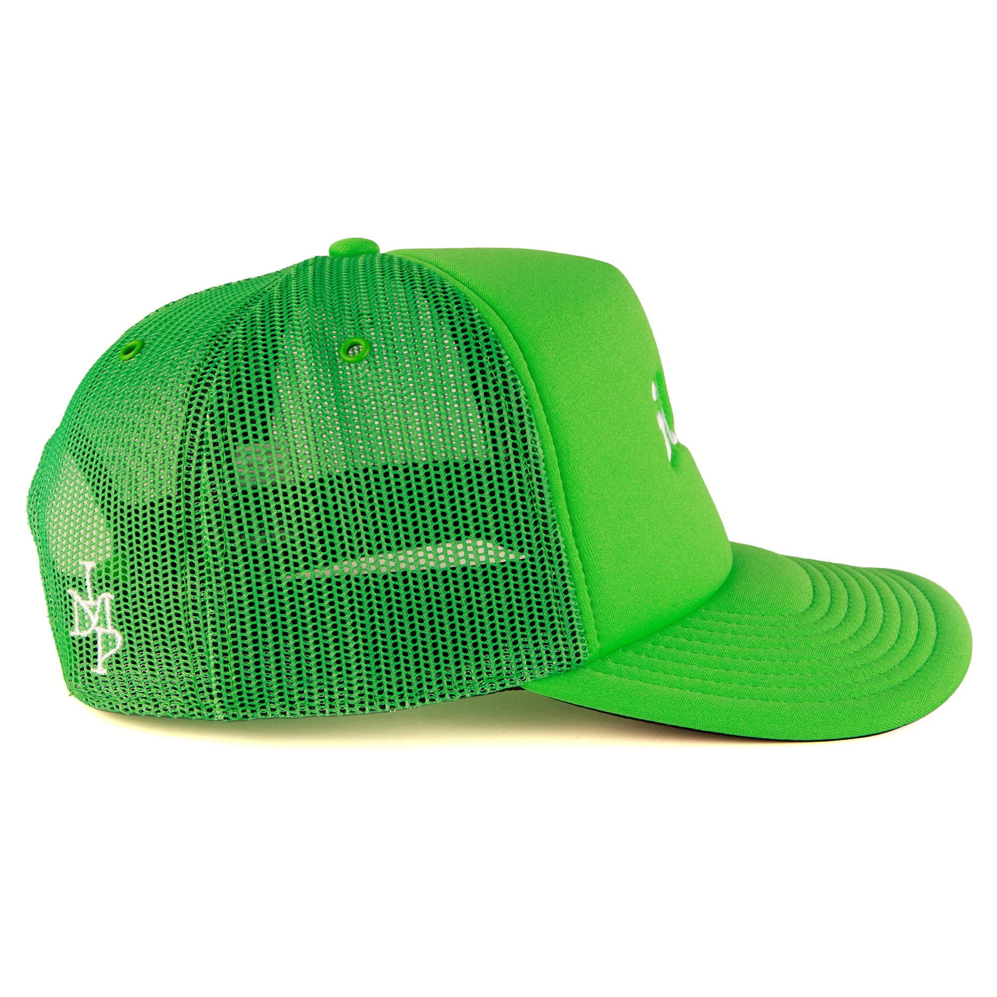 Green Crowd Wave Trucker Hat