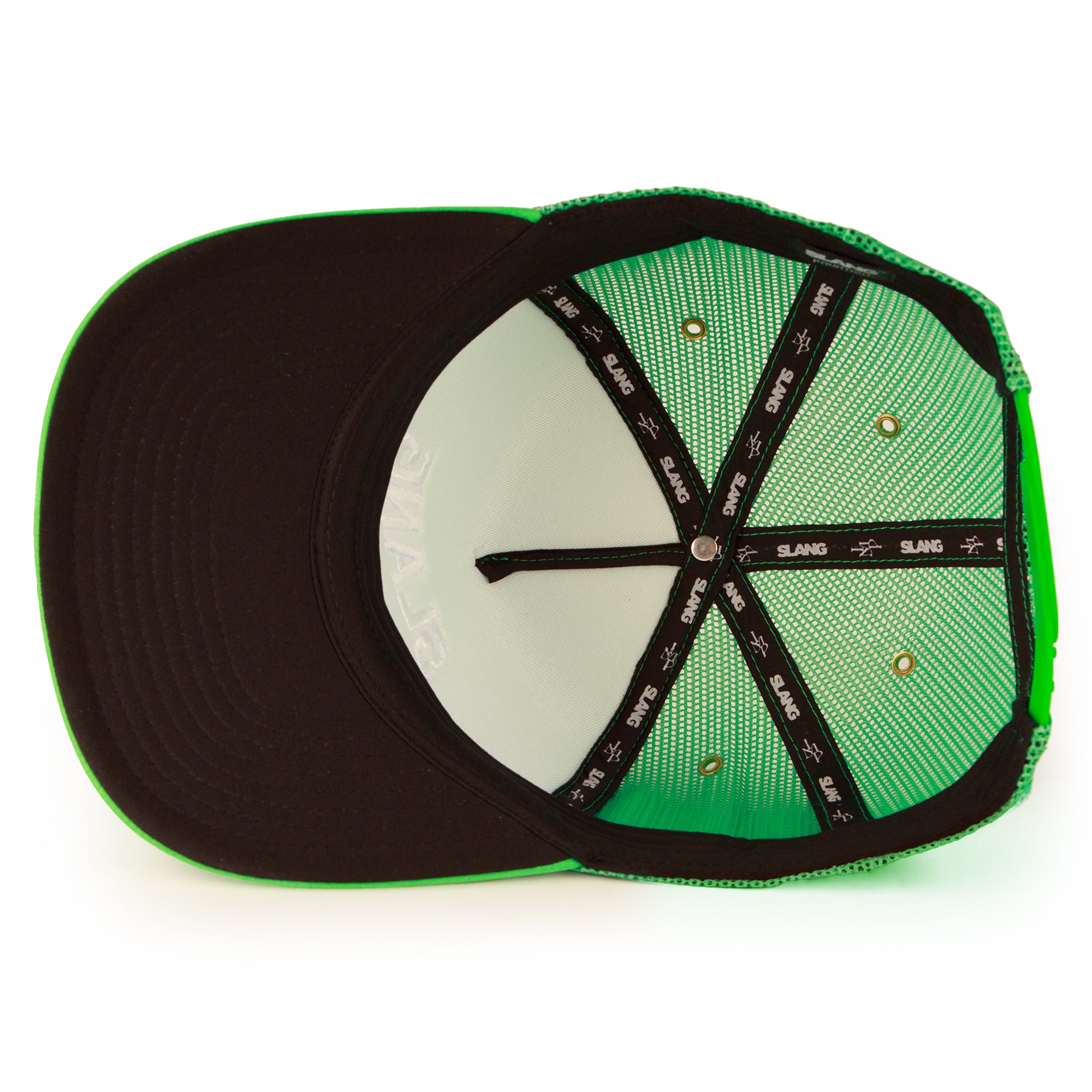 Green Crowd Wave Trucker Hat