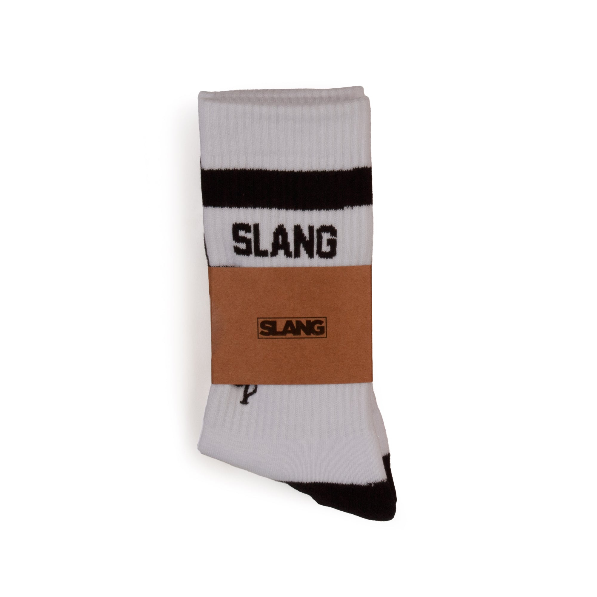 Team Logo White Athletic Sock
