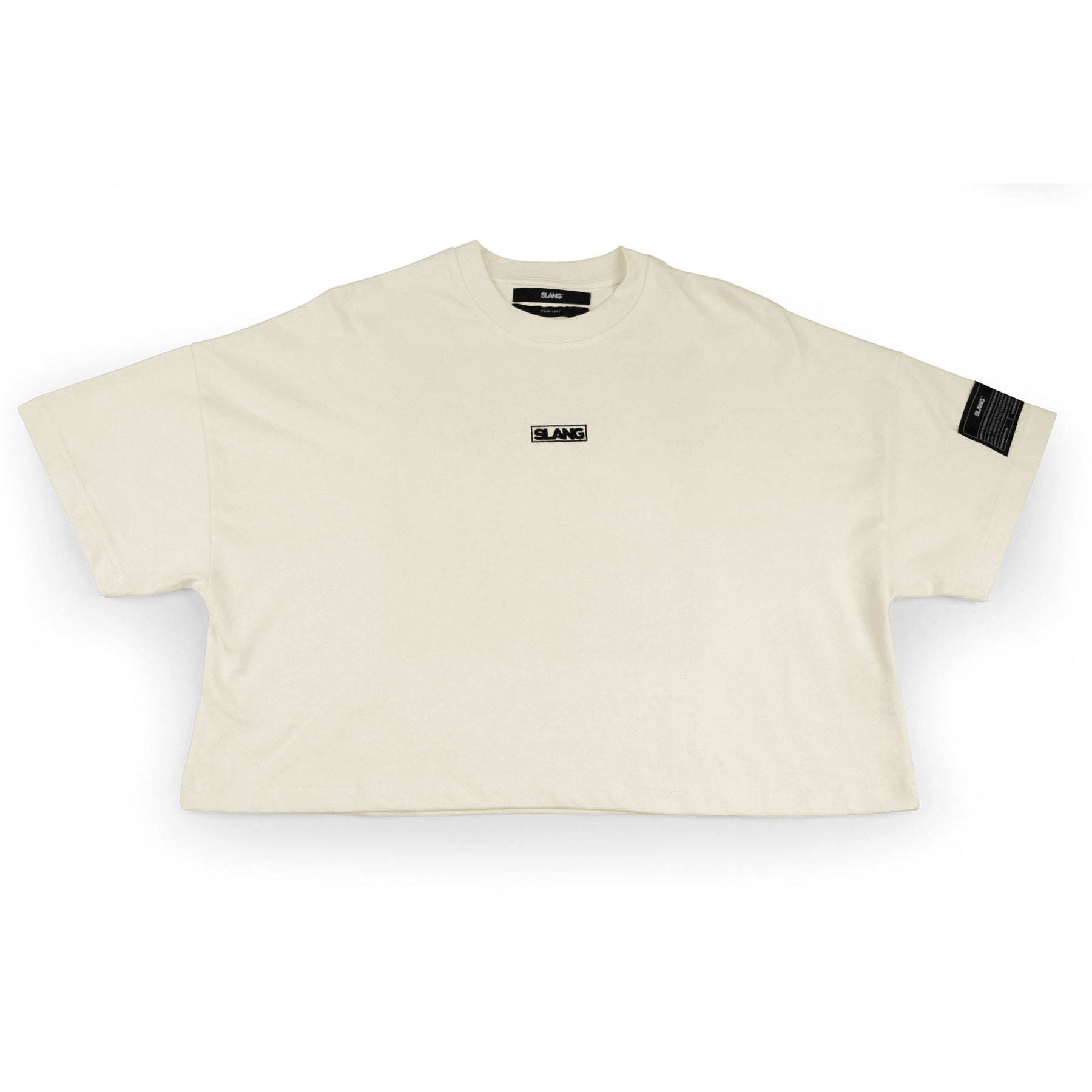 Vintage White Cropped Tee